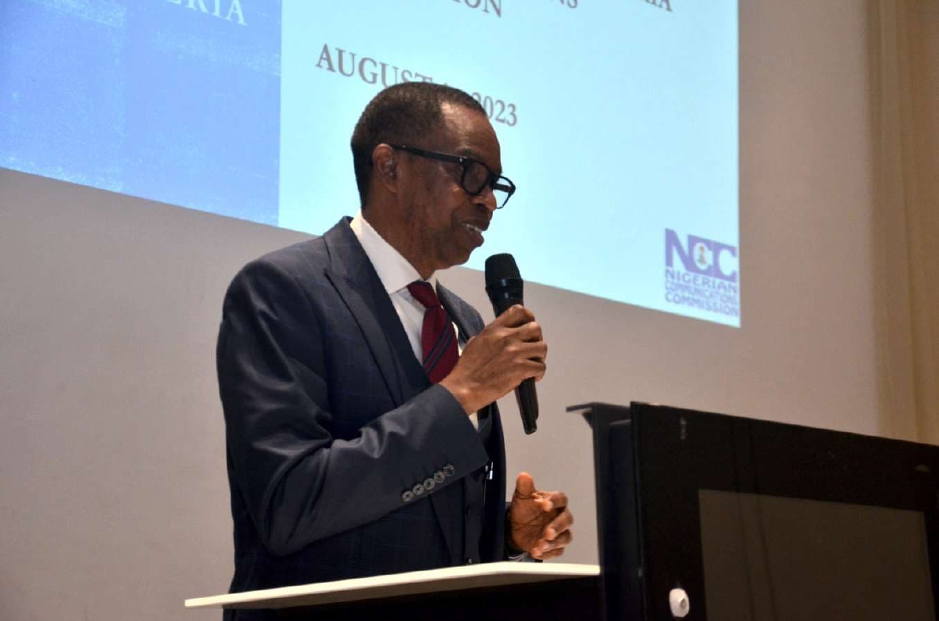 NCC official addressing the workshop from the podium